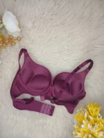 Inside view of the Xelxia push up bra showing the built-in padding and soft fabric.